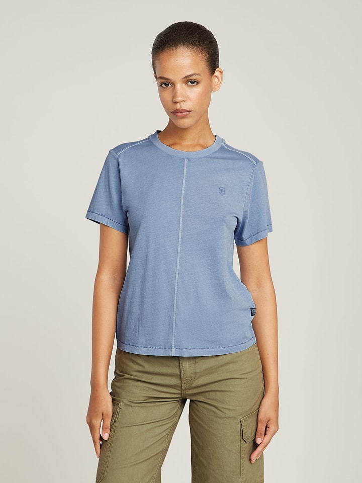 

G-Star Светло-голубая футболка, Синий, G-Star Светло-голубая футболка