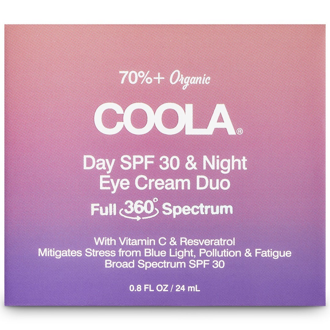Набор Coola — Day spf 30 & night eye cream duo , объем 30 мл — фото 3
