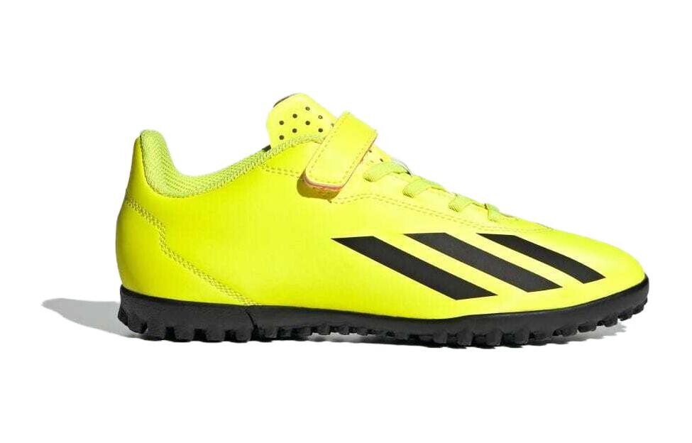 X Crazyfast Club Детские футбольные бутсы Детские низкие желтые Adidas, желтый — фото 2
