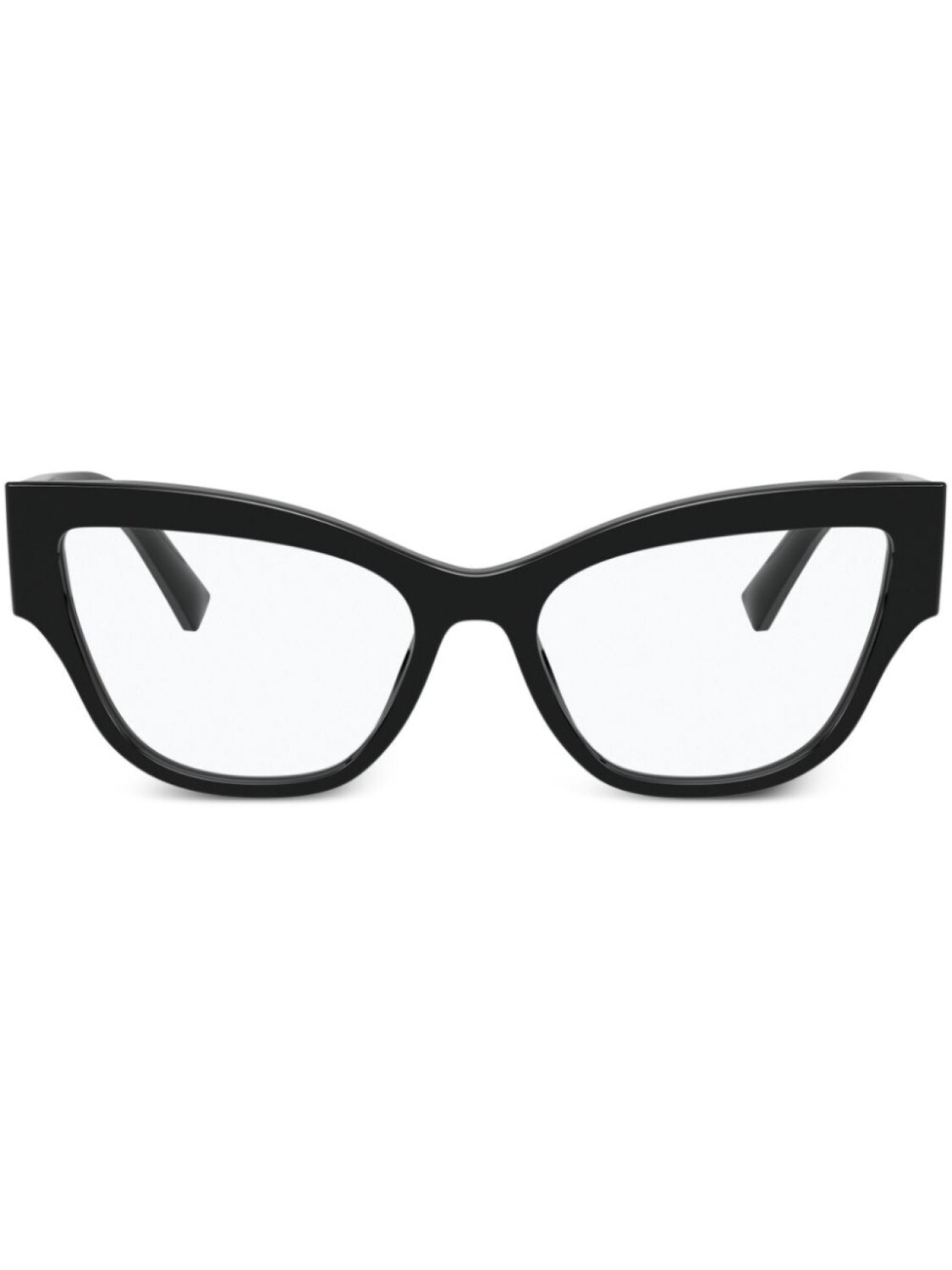 

Dolce & Gabbana Eyewear очки в оправе 'кошачий глаз' с логотипом, черный