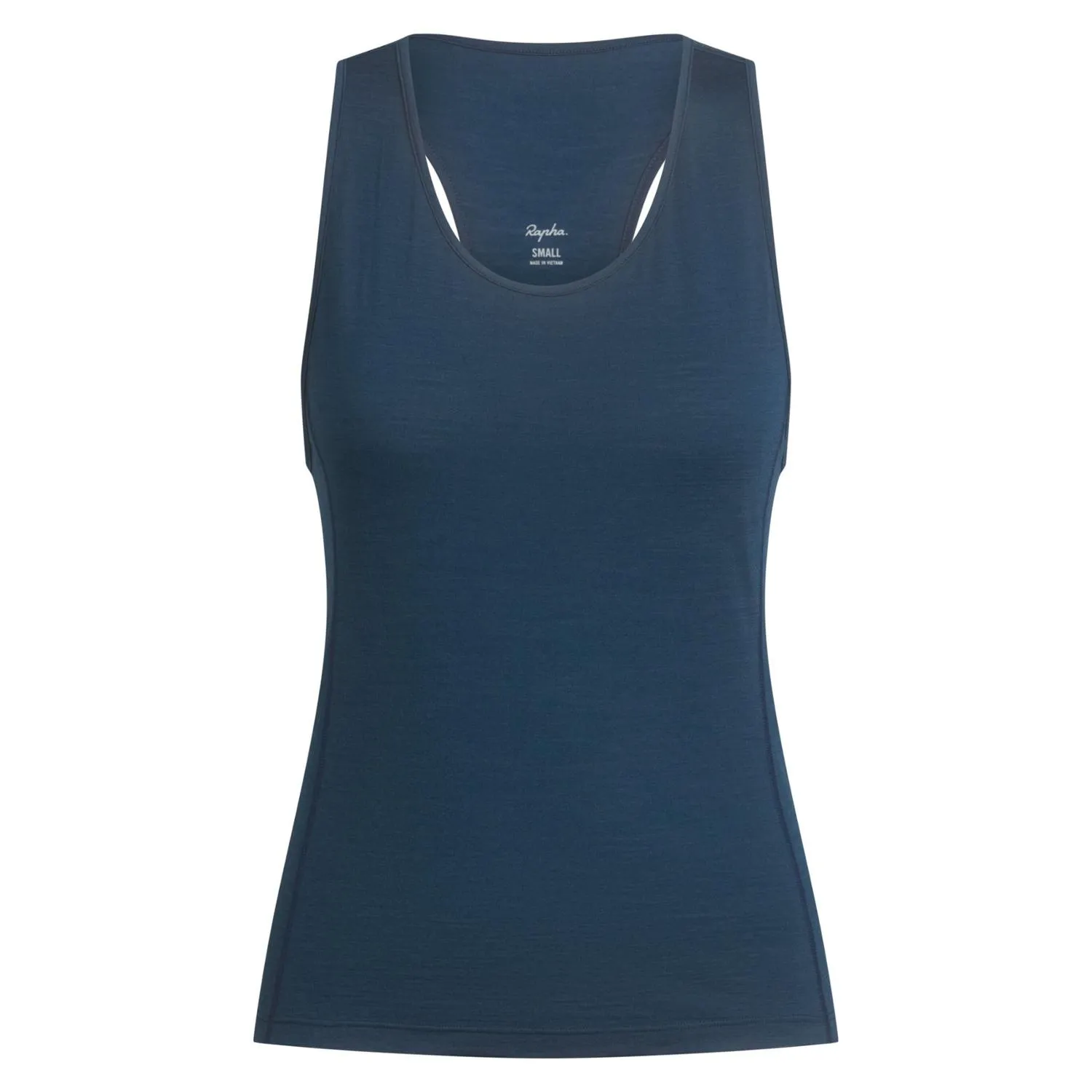 

Трейловый велосипедный топ из мериносовой шерсти — Женский Rapha, Deep Blue/Black