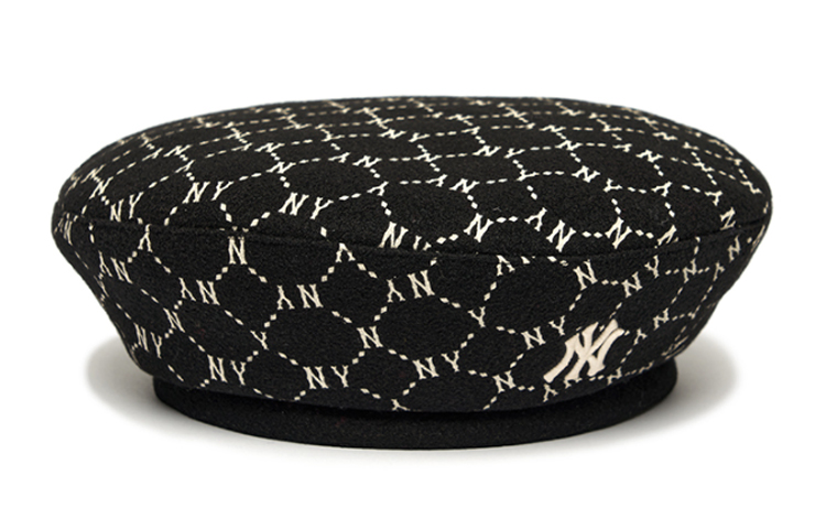

Monogram Diamond Wool Beret MLB