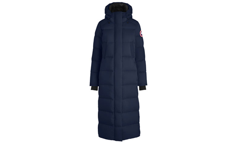 Canada Goose Куртка пуховая женская серии Armstrong в цвете лазурный океан, Cerulean Ocean Blue — фото 3