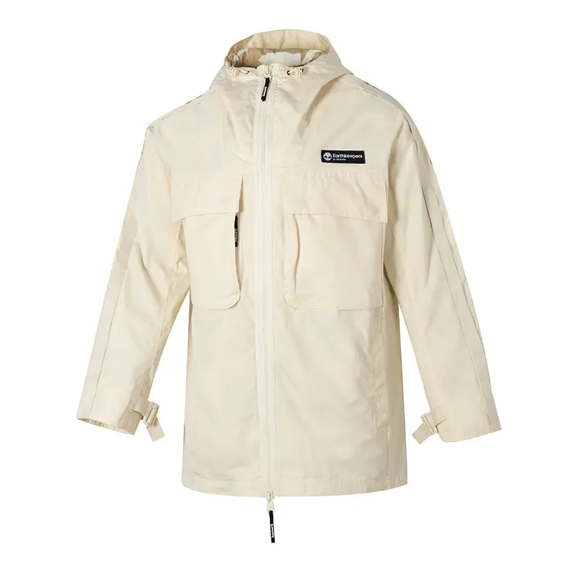 

Куртка мужская бежевая Timberland, Бежевый, Куртка мужская бежевая Timberland