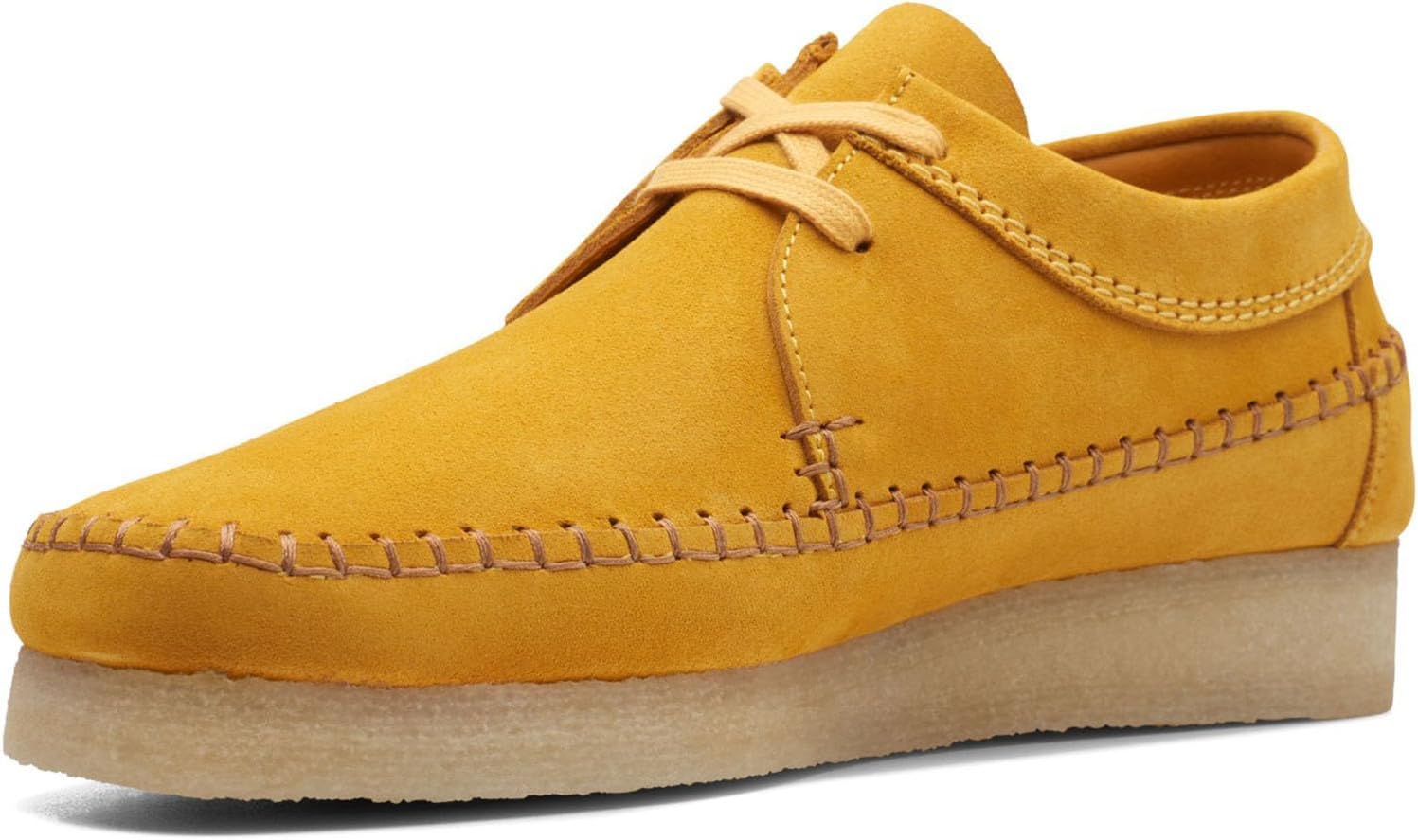 Мужские туфли Clarks Weaver, Mustard — фото 4