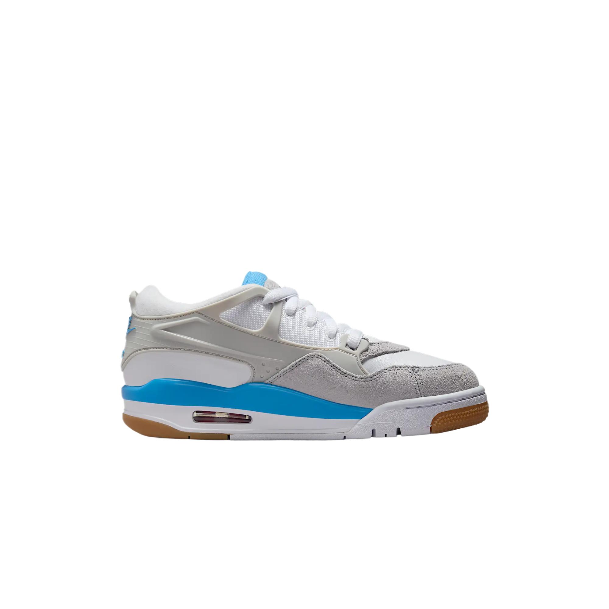 Jordan Детские кроссовки Air 4 Low Top Lifestyle белого цвета — фото 2