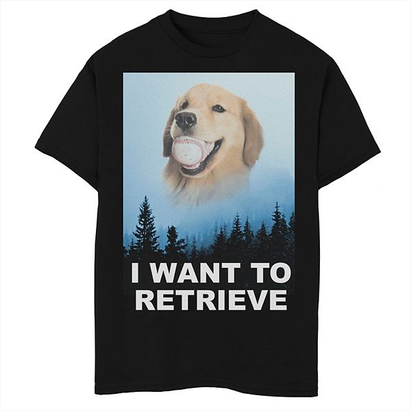 

Футболка I Want to Retrieve Plus для мальчиков 8-20 Licensed Character