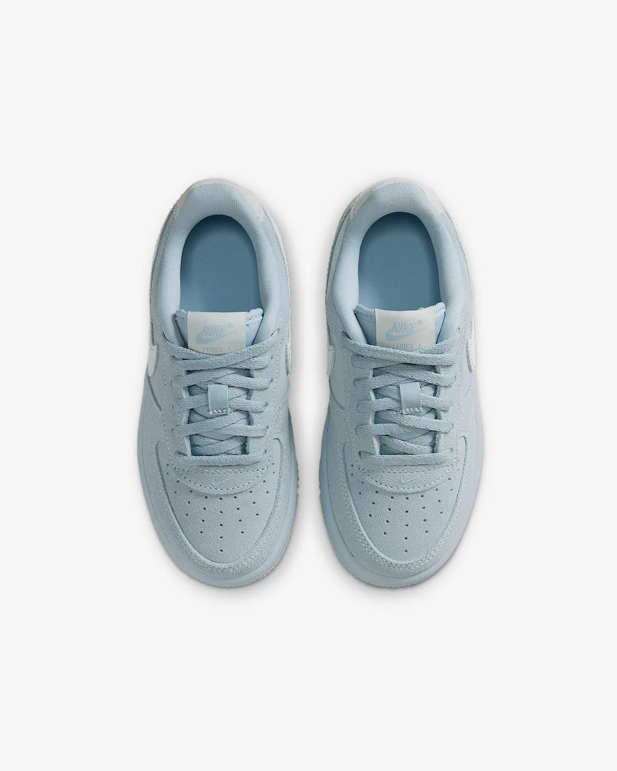 Детские кроссовки Nike Force 1 Low LV8 1, Light Armory Blue/Pure Platinum — фото 4