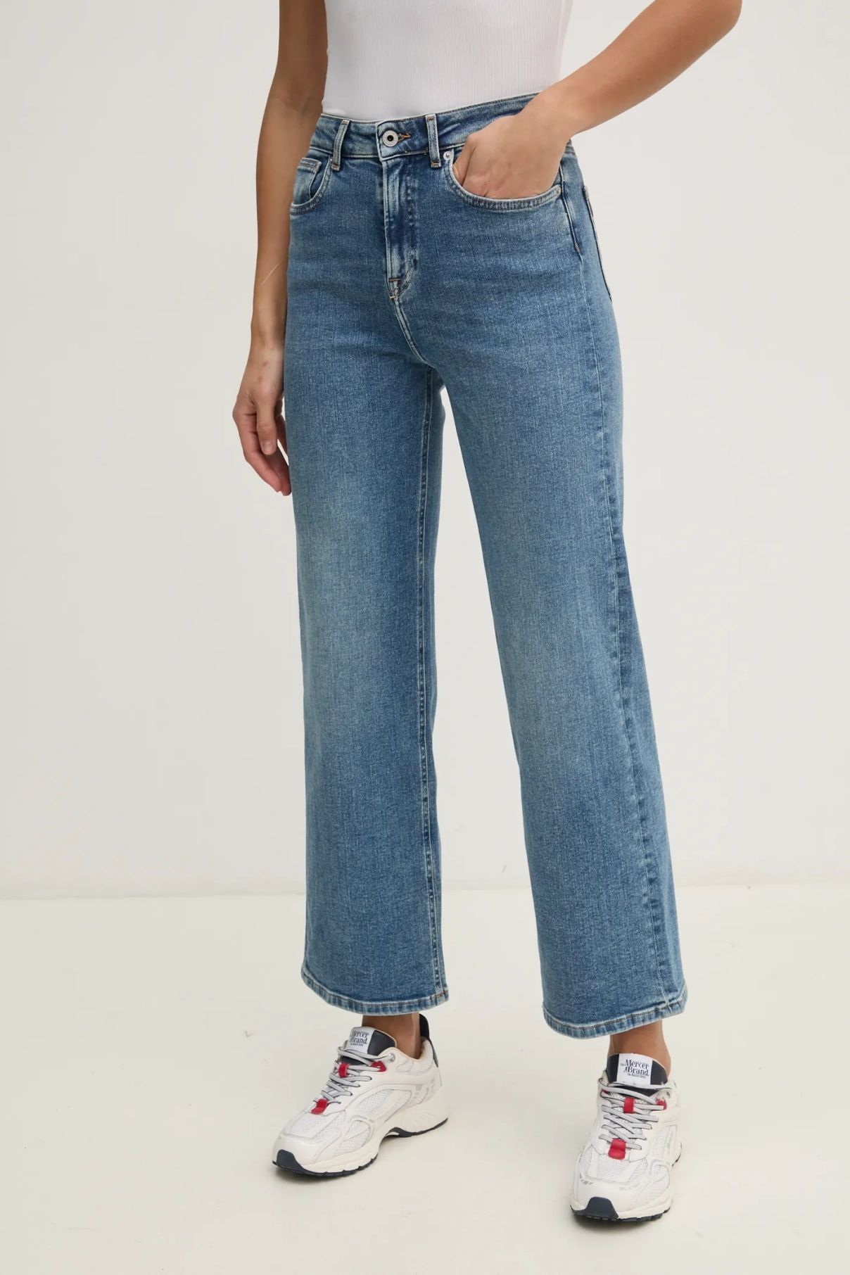 

Джинсы ПРЯМЫЕ ДЖИНСЫ UHW LEXA Pepe Jeans, синий