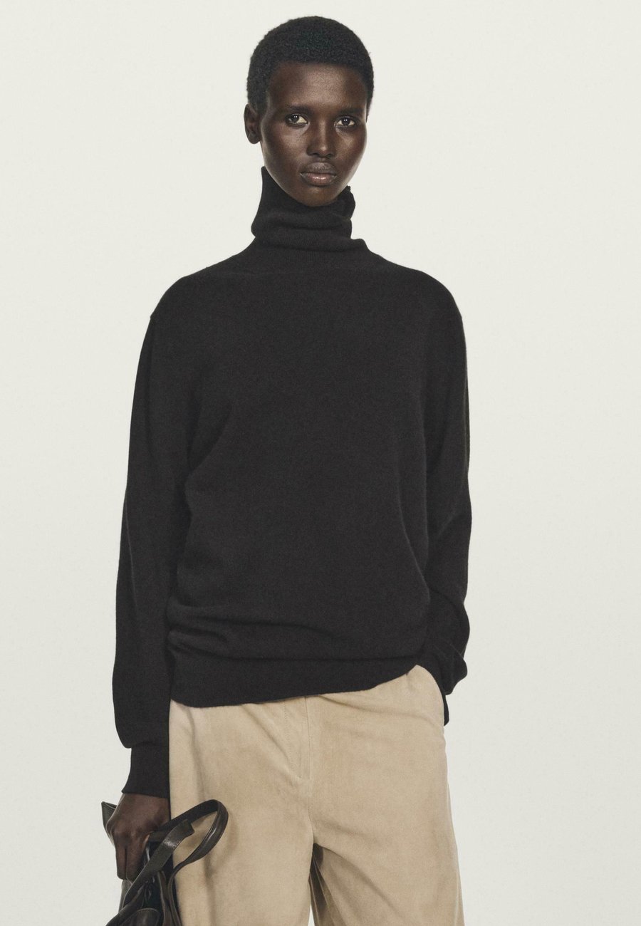 

Джемпер Massimo Dutti SOFT TURTLENECK WITH LONG SLEEVE, Black