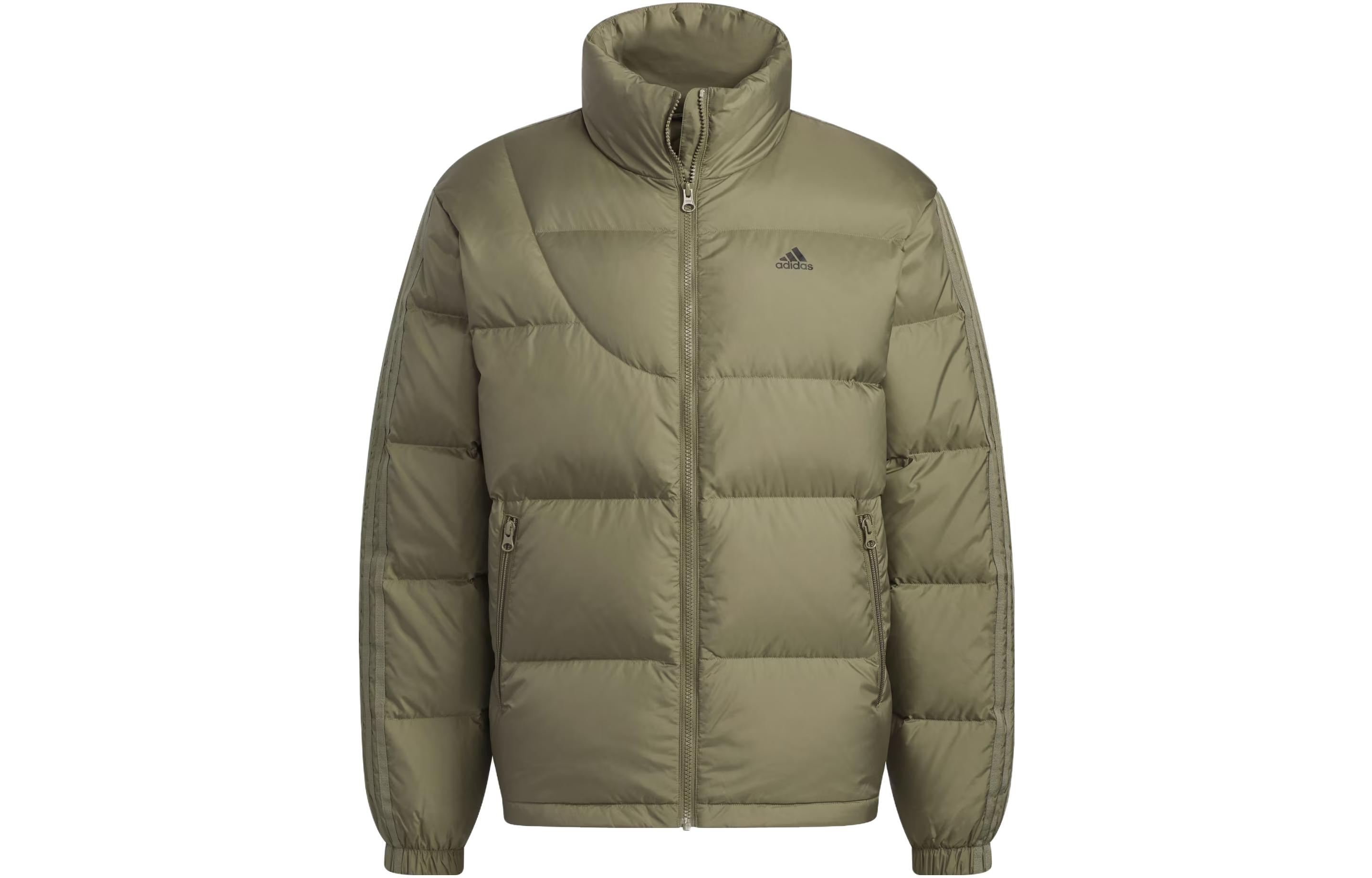 

Adidas Пуховик унисекс Strata оливковый, Strata Olive Green