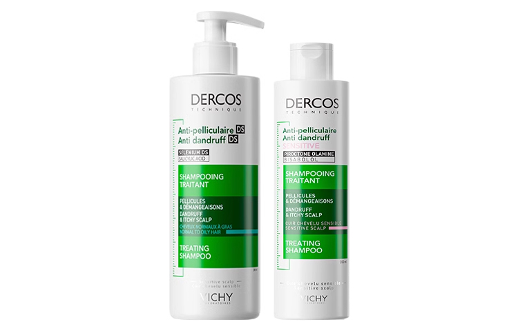 

Vichy Шампунь Green Logo Pink Logo для контроля жирности и лечения перхоти, успокаивающий, с мыльным ароматом, 200мл+200мл