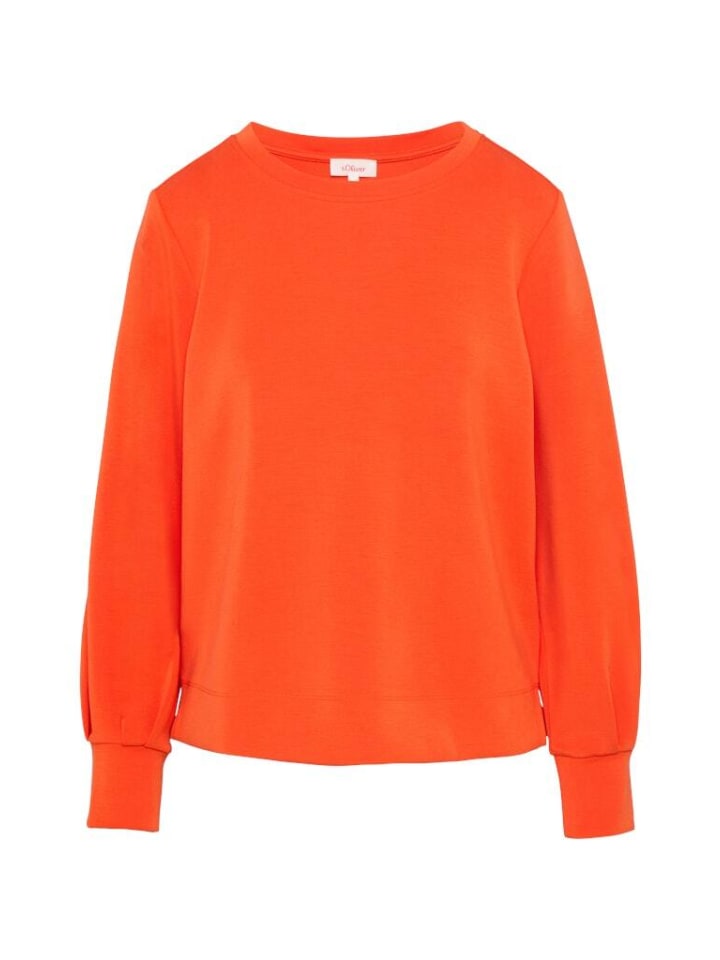 

Толстовка S.OLIVER RED LABEL Sweatshirt, оранжевый