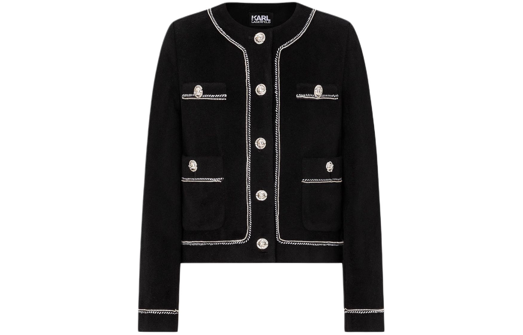 

KARL LAGERFELD / Karl Lagerfeld Jeans Куртка KARL LAGERFELD женская черная, Black