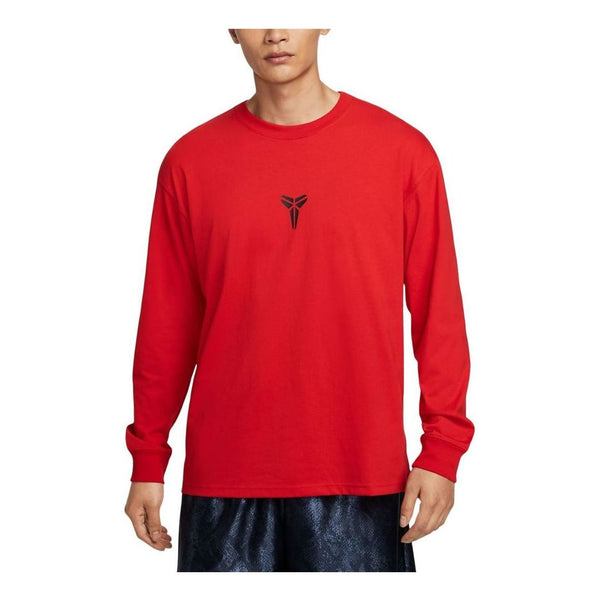 

Футболка kobe long-sleeve t-shirt asia sizing Nike, красный