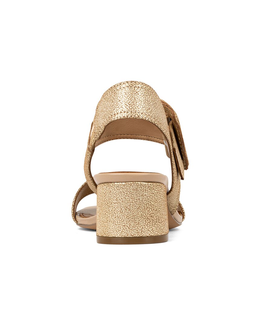 Donald Pliner Neve Leather Sandal, желтый — фото 3