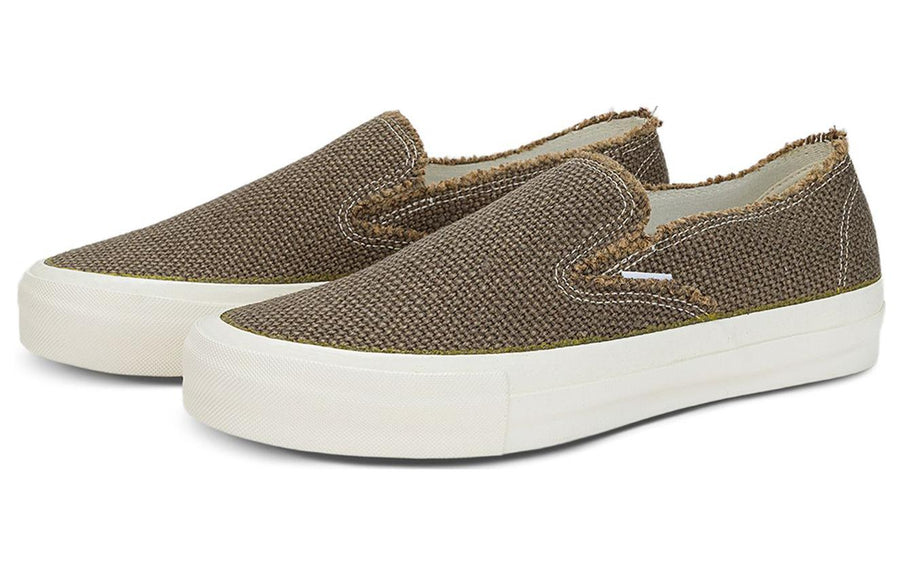 Кроссовки Vans OG Style 48 Frayed LX 'Frayed Jute Canteen', коричневый — фото 2