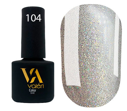 

Гибридный лак Valeri Color № 104, 6 мл