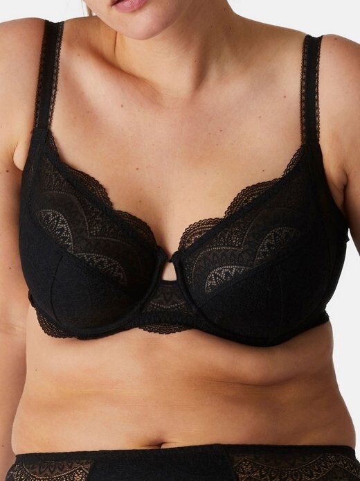 

Карма бюстгальтера на косточках Simone Perele, черный