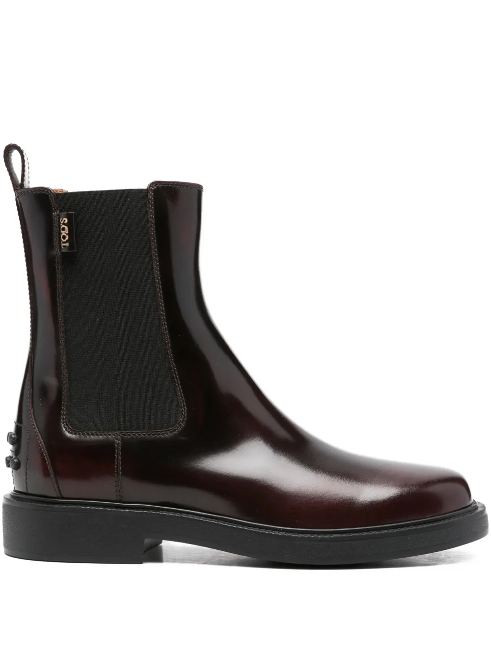 Ботинки челси TOD'S, красный