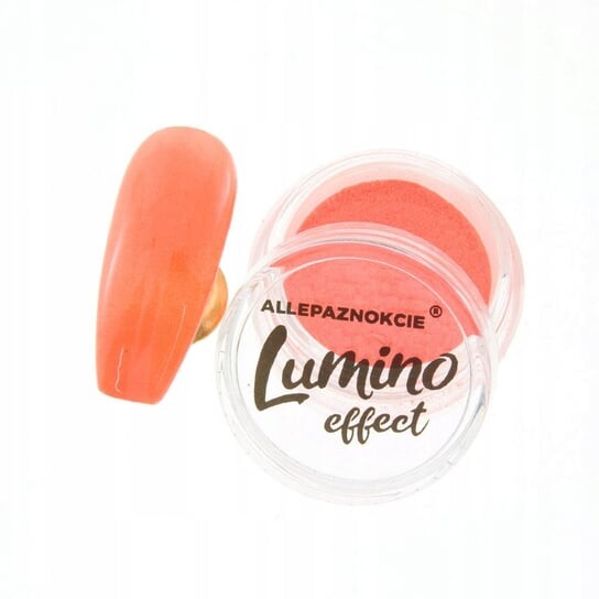 Светящаяся в темноте пудра AlleNaznokcie, Fluo Lumino Effect 6, AllePaznokcie — фото 3