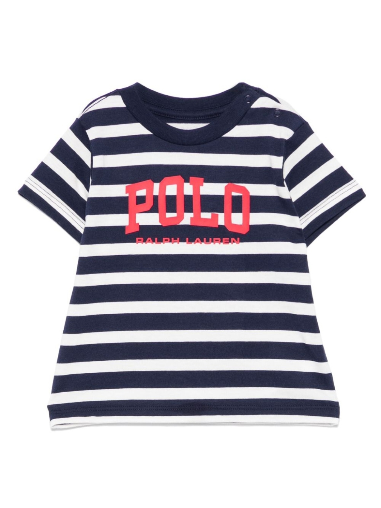 

POLO RALPH LAUREN KIDS футболка в полоску, синий