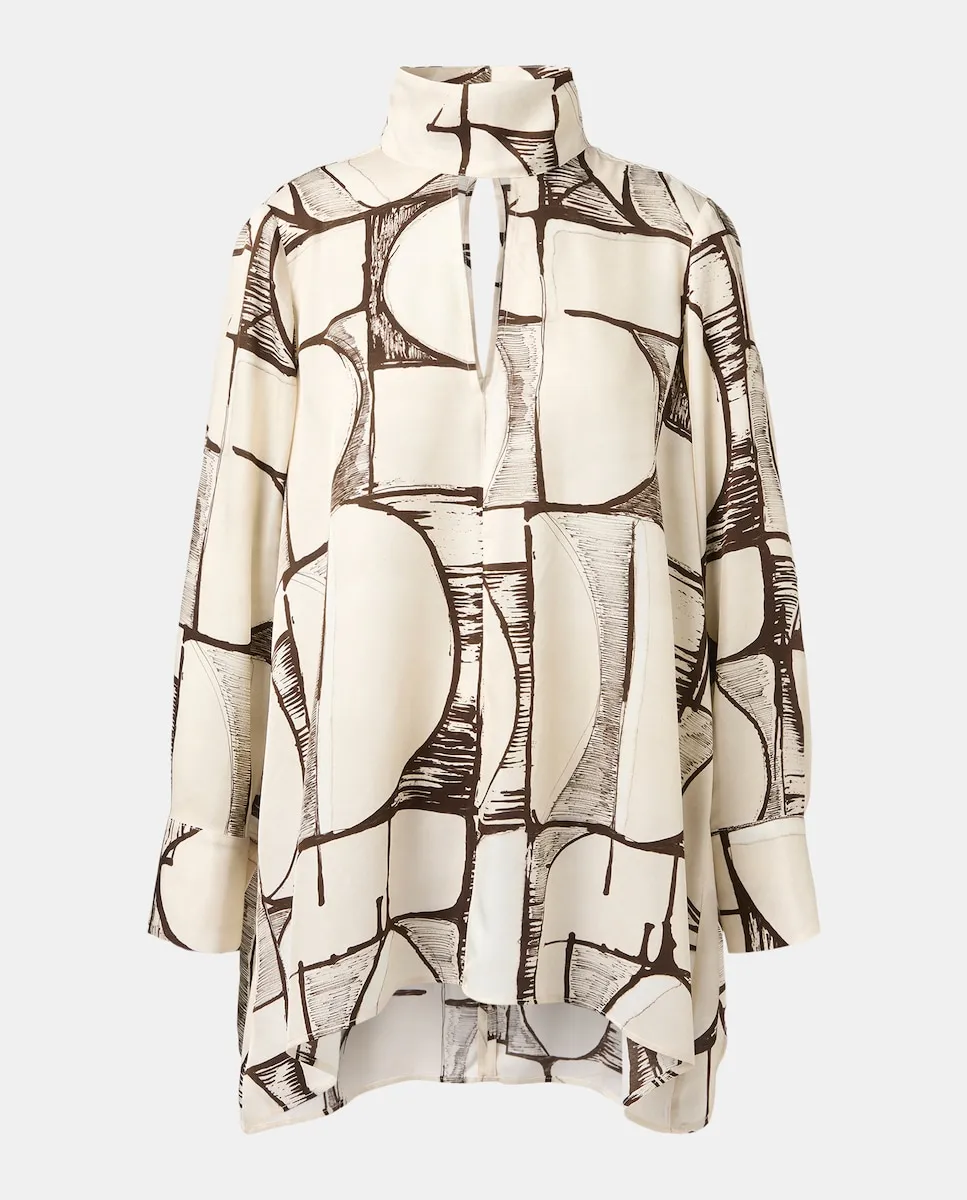 

Женская блузка с принтом букв Woman Limited El Corte Inglés, белый