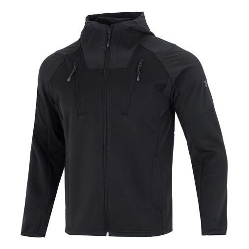 

Куртка rush swacket jacket 'black' Under Armour, черный