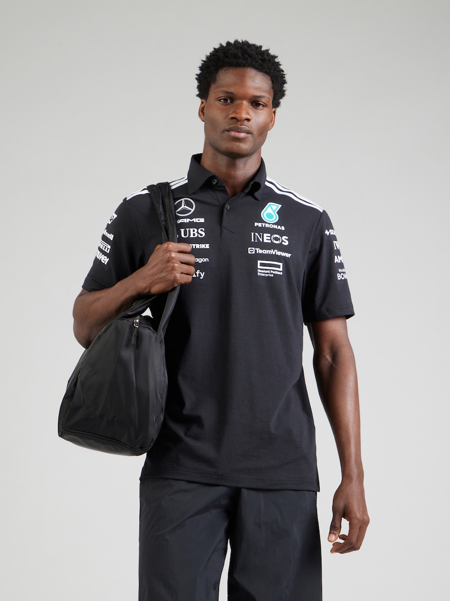Футболка Performance ADIDAS PERFORMANCE Mercedes - AMG Petronas Formula One Team, черный — фото 3