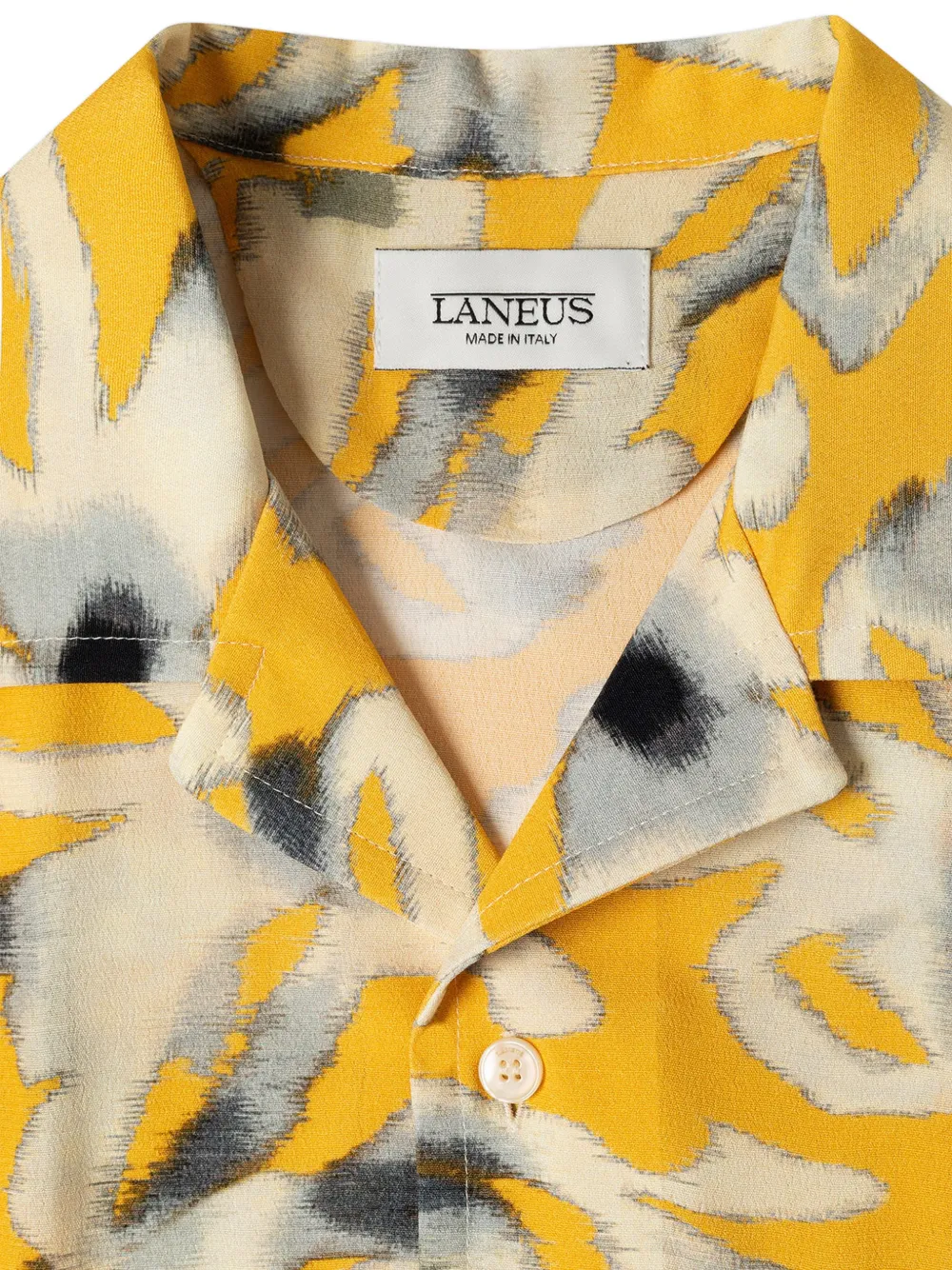 

Рубашка с цветочным узором Laneus, желтый