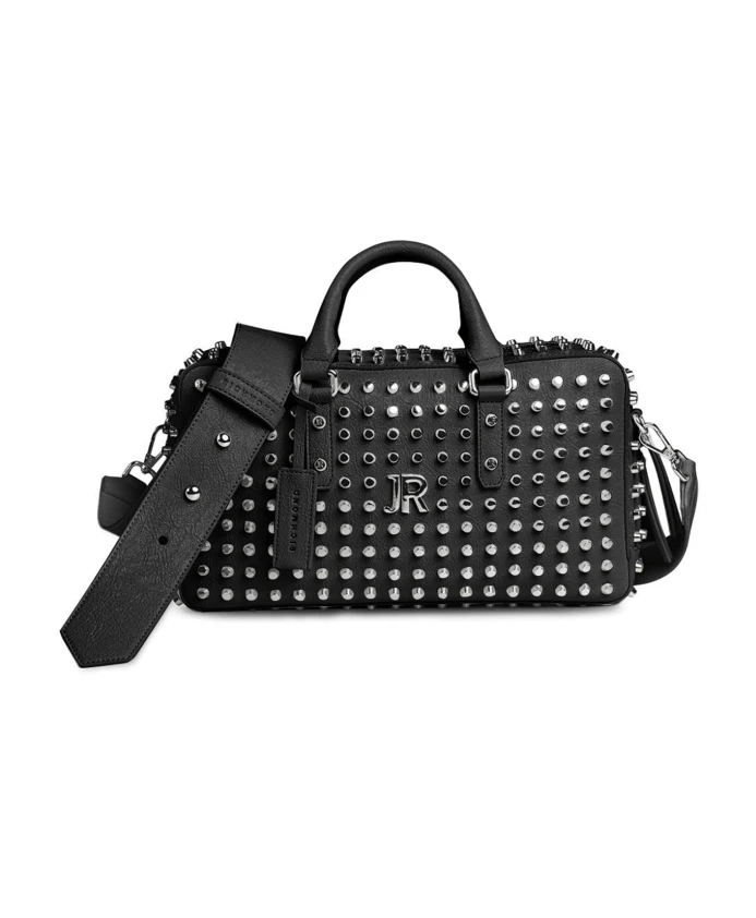 

Женская сумка с перфорированными деталями. John Richmond, черный