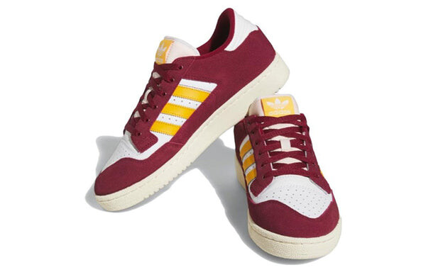 Кроссовки оригиналы centennial 85 низкие кроссовки Adidas, бордовый — фото 3