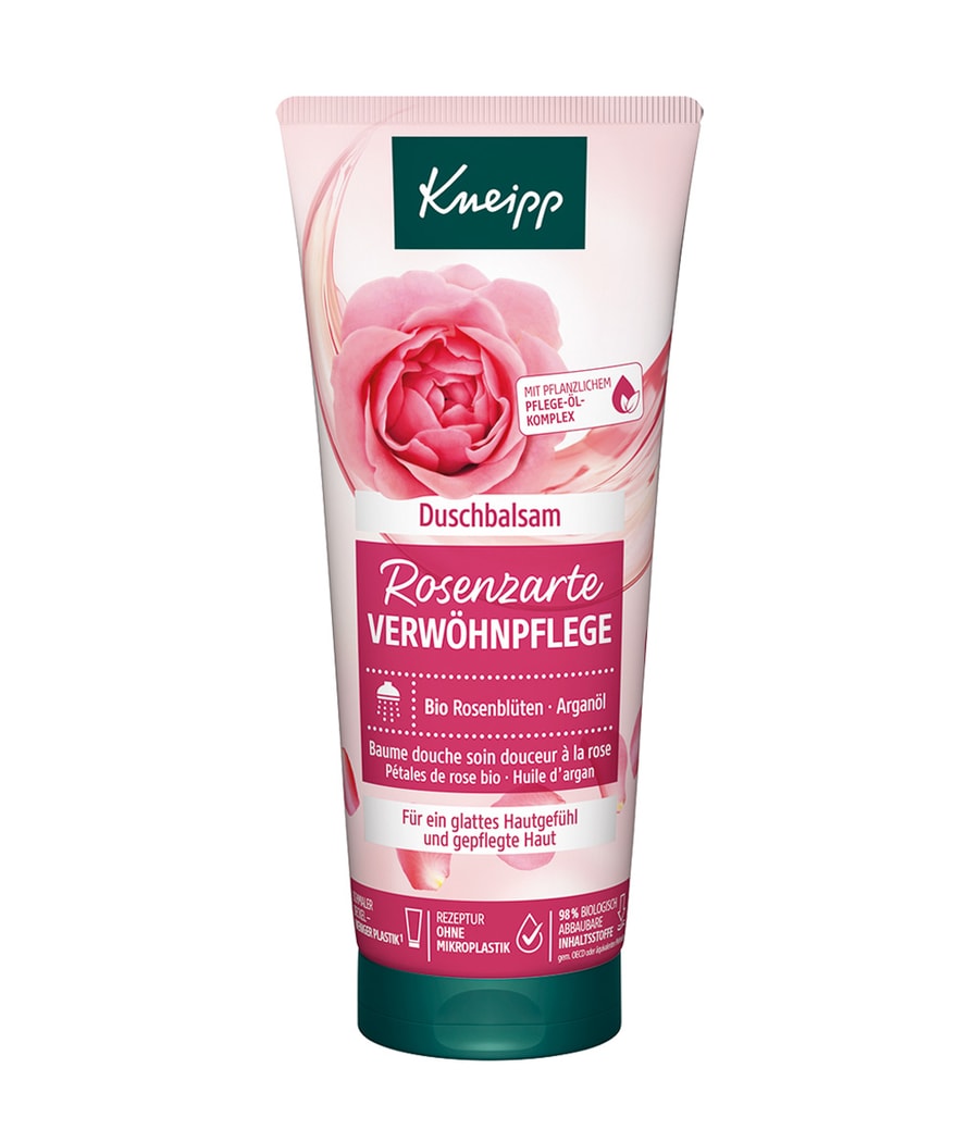 

Гель для душа Kneipp Duschbalsam Rosenzarte Verwöhnpflege, 200 ml