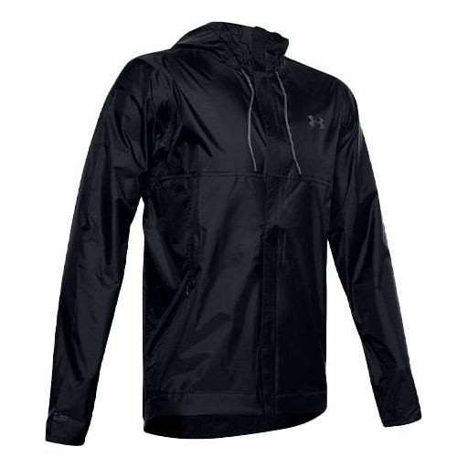 

Куртка men's cloudburst shell training sports jacket black Under Armour, черный