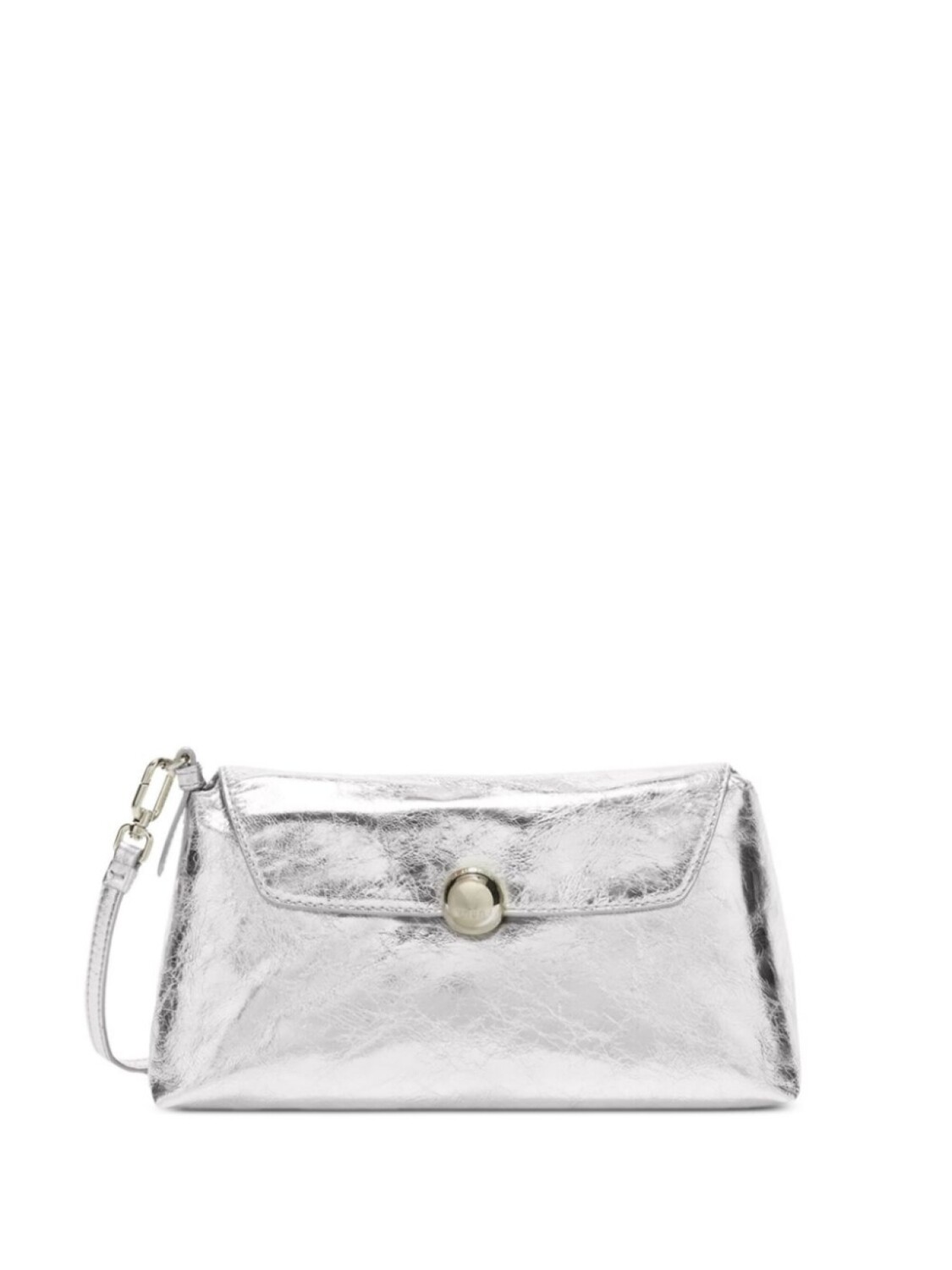 

Furla сумка на плечо с эффектом металлик, серебряный, Серебристый, Furla сумка на плечо с эффектом металлик, серебряный