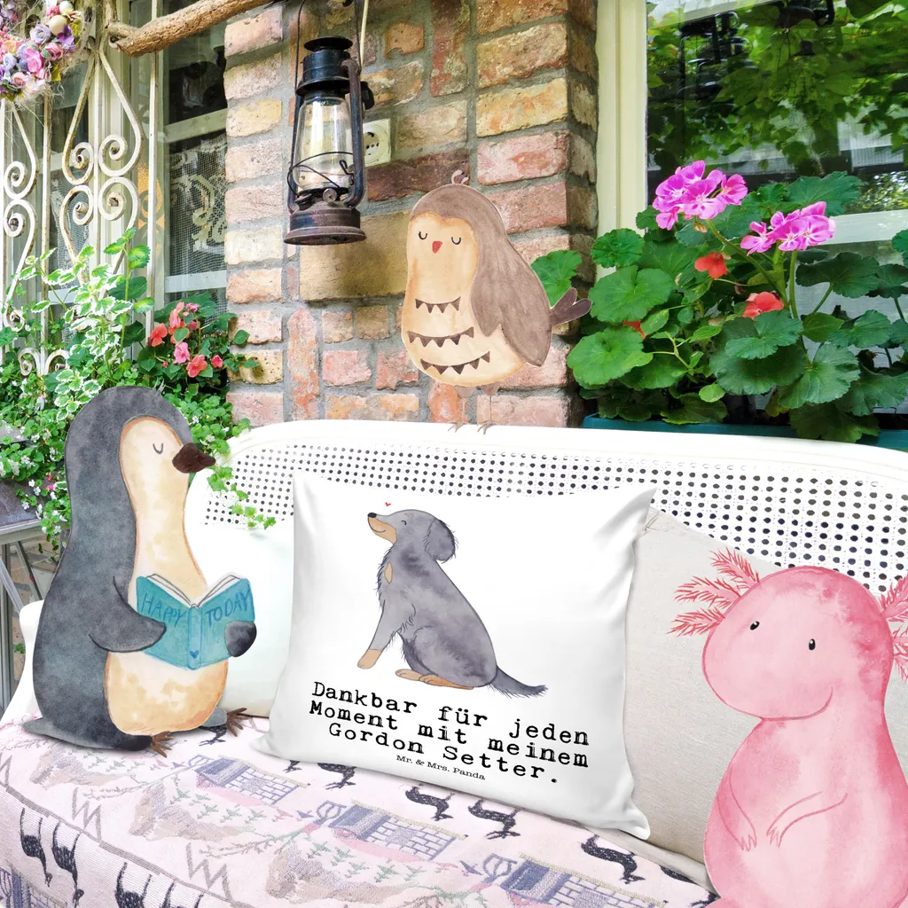 

Декоративная подушка Mr. & Mrs. Panda, белый