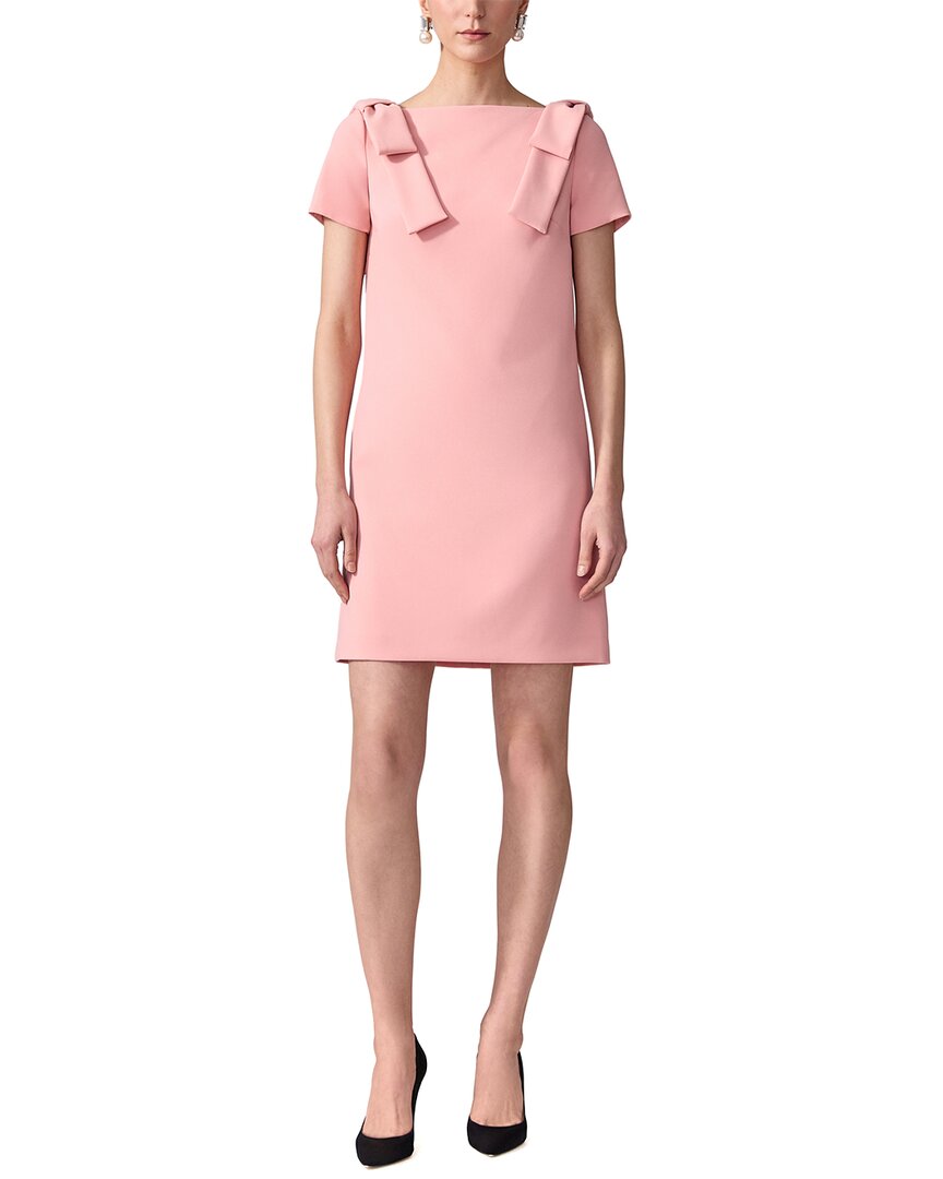 

Платье-футляр Carolina Herrera с бантом, розовый