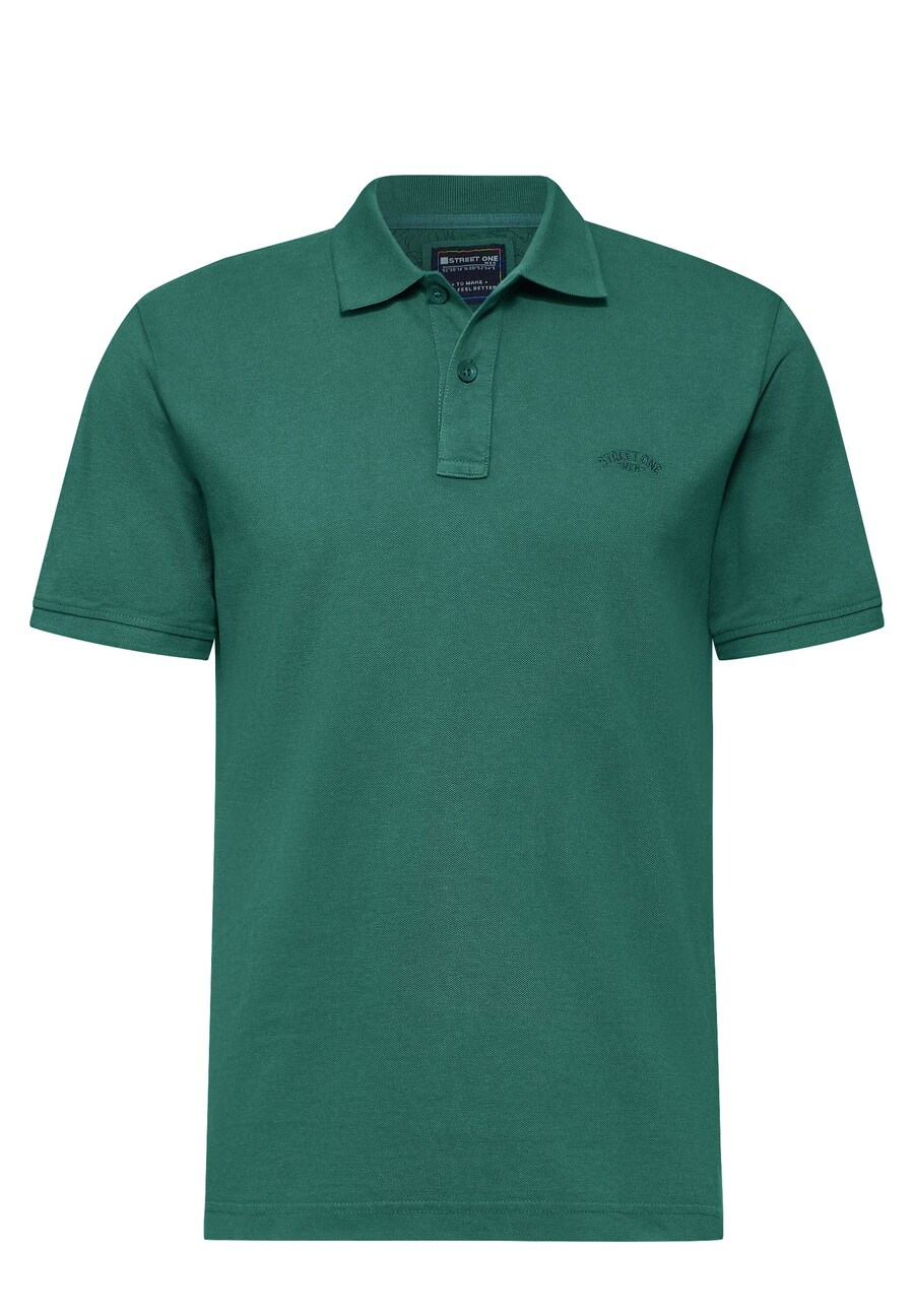 

Рубашка поло Street One MEN Shirt, темно-зеленый