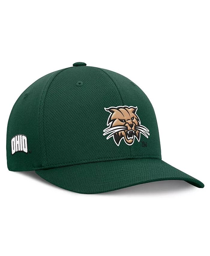 

Мужская зеленая бейсболка Ohio Bobcats Reflex Logo Flex Top of the World