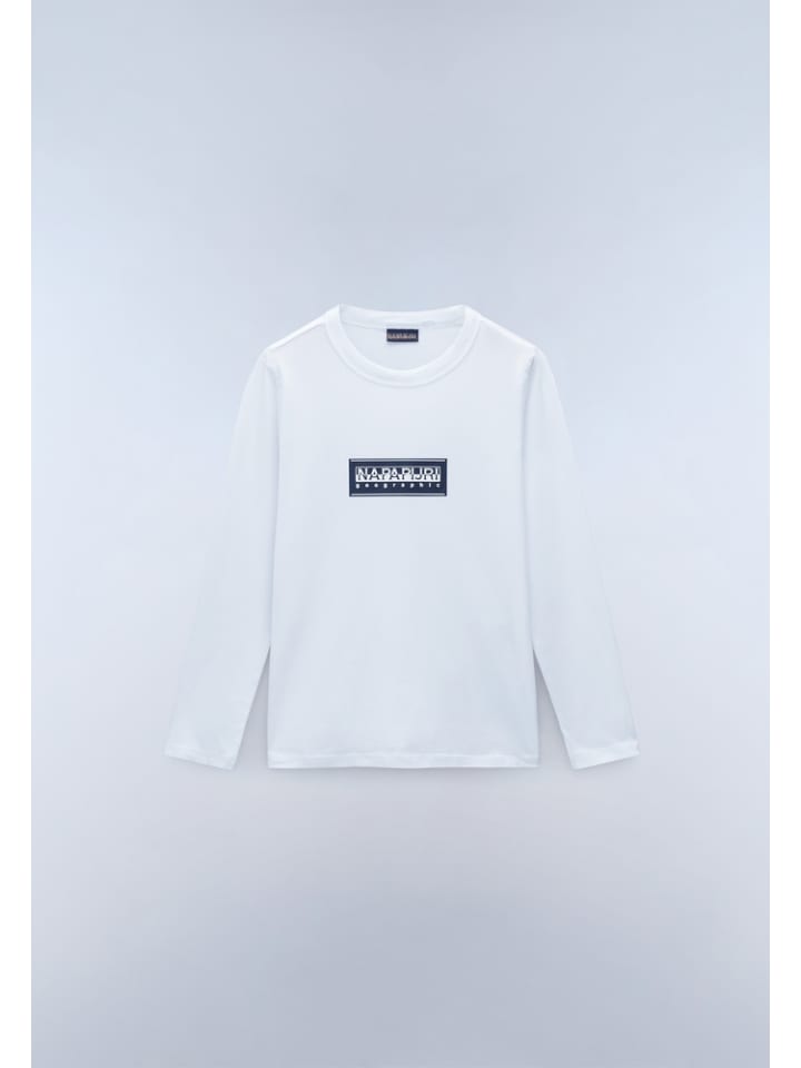 

Футболка K S-Chamois Ls белого цвета Napapijri