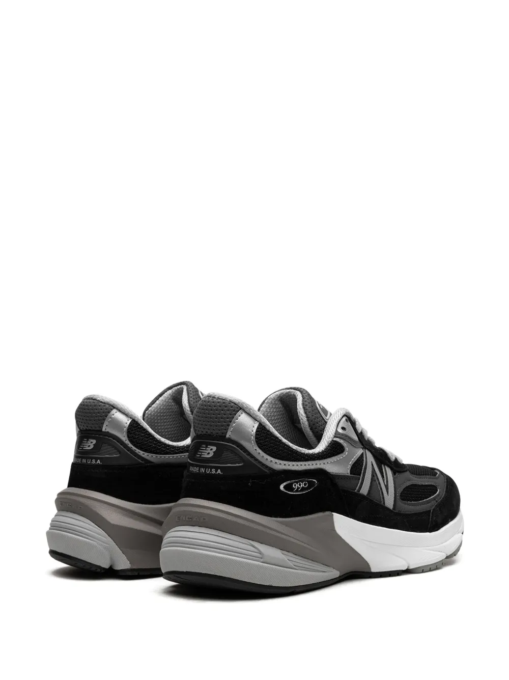 Кроссовки 990v6 Black/Silver NEW BALANCE, серый — фото 3