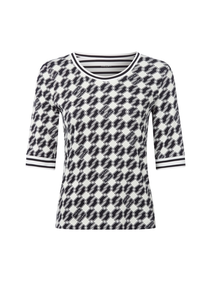 

Рубашка с длинными рукавами цвета экрю MARC CAIN SPORTS