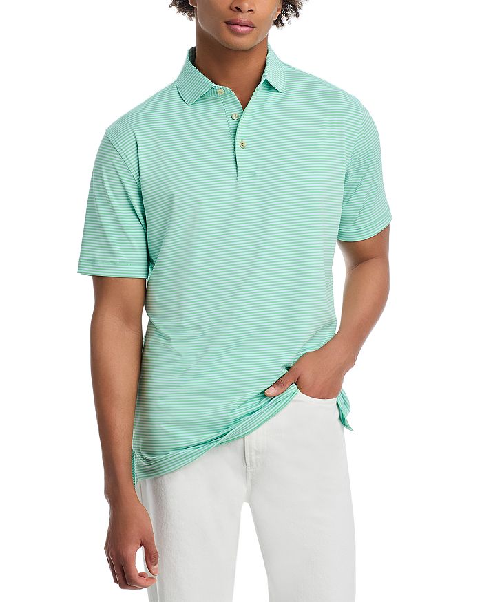 

Хейлс Поло Джерси Performance Peter Millar, зеленый