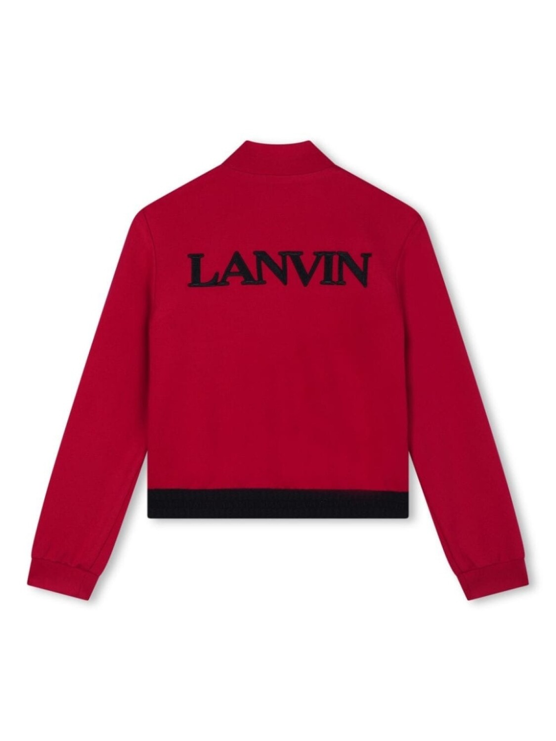 

Lanvin Enfant кардиган с вышивкой пайетками, красный