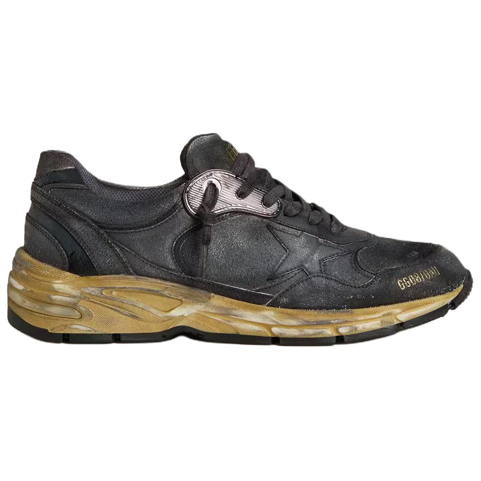 Golden Goose Кроссовки Dad Star Low top Casual мужские черные — фото 3