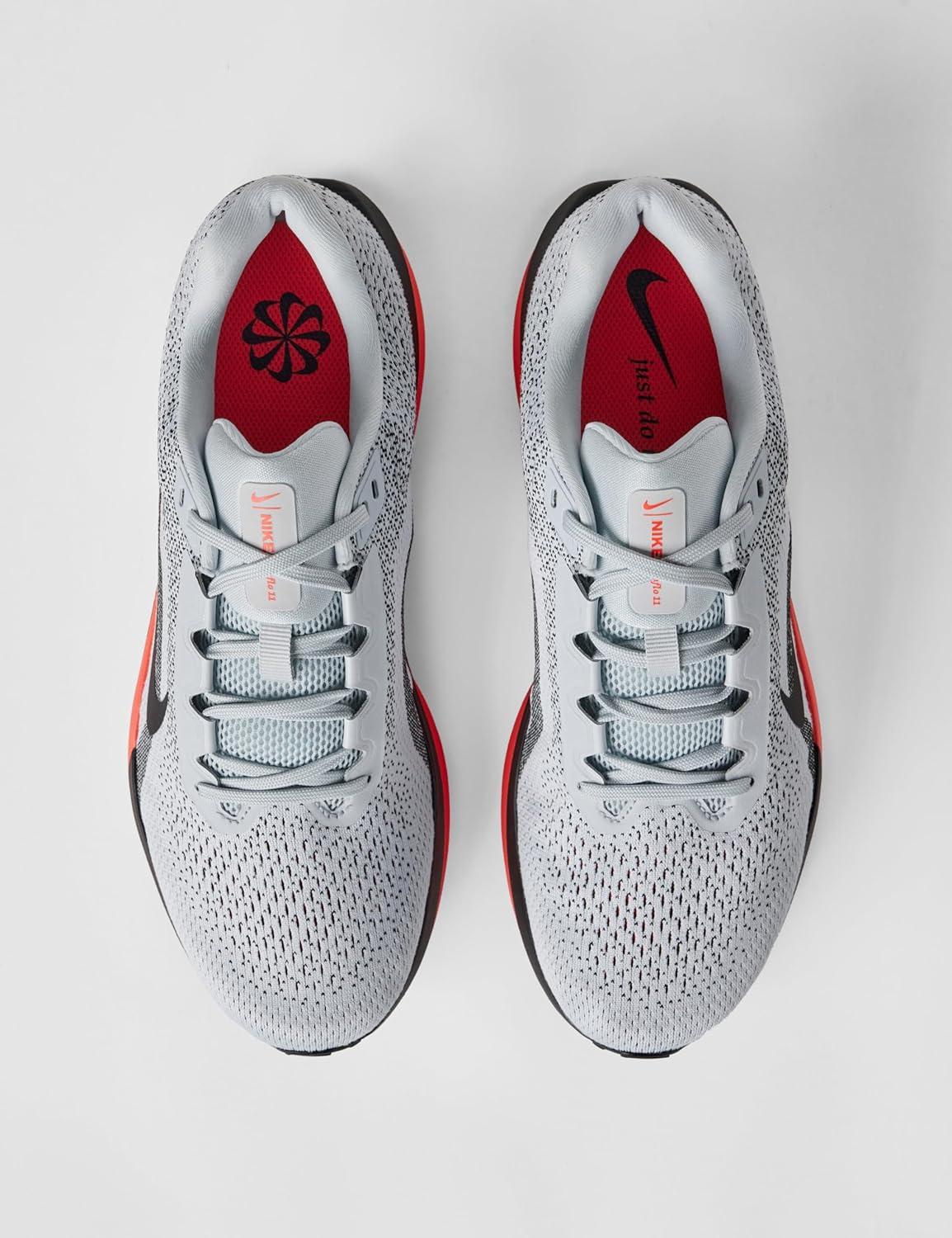 Мужские кроссовки для бега по шоссе Nike Winflo 11, черный/алый — фото 4