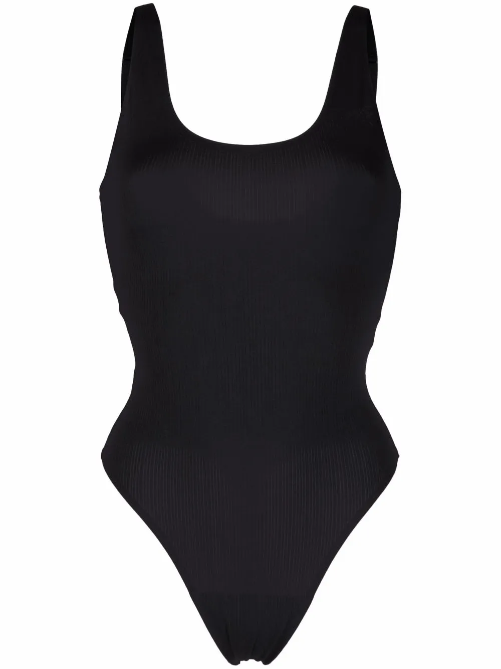 

Боди в рубчик Wolford, черный