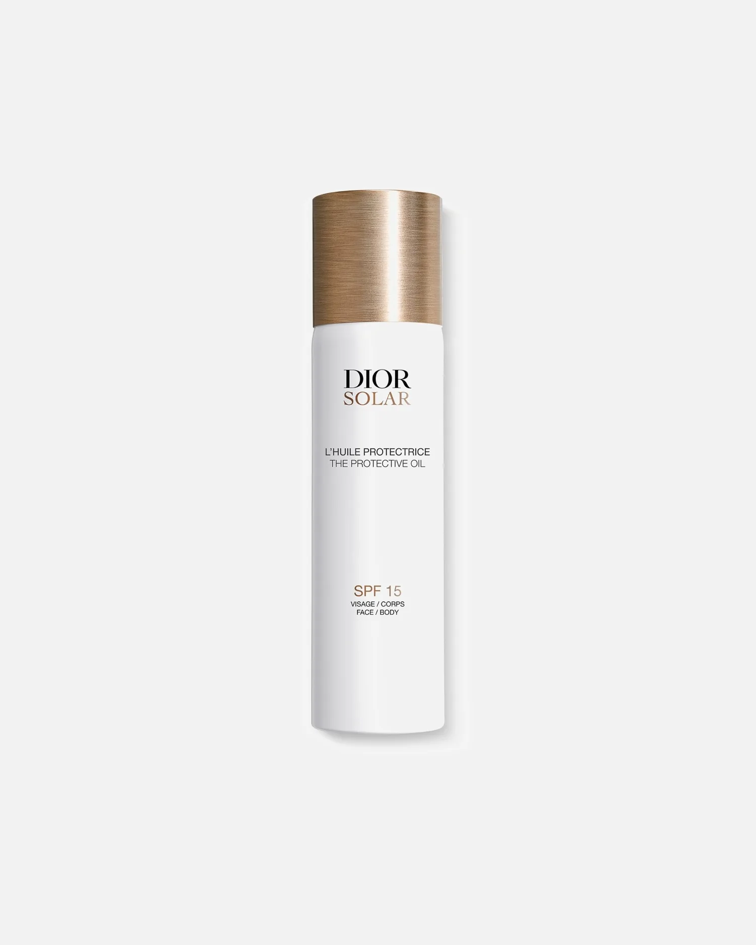 Масло для тела Solar Dior Solar L'Huile Protectrice Visage et Corps SPF 15 Dior, 125 мл