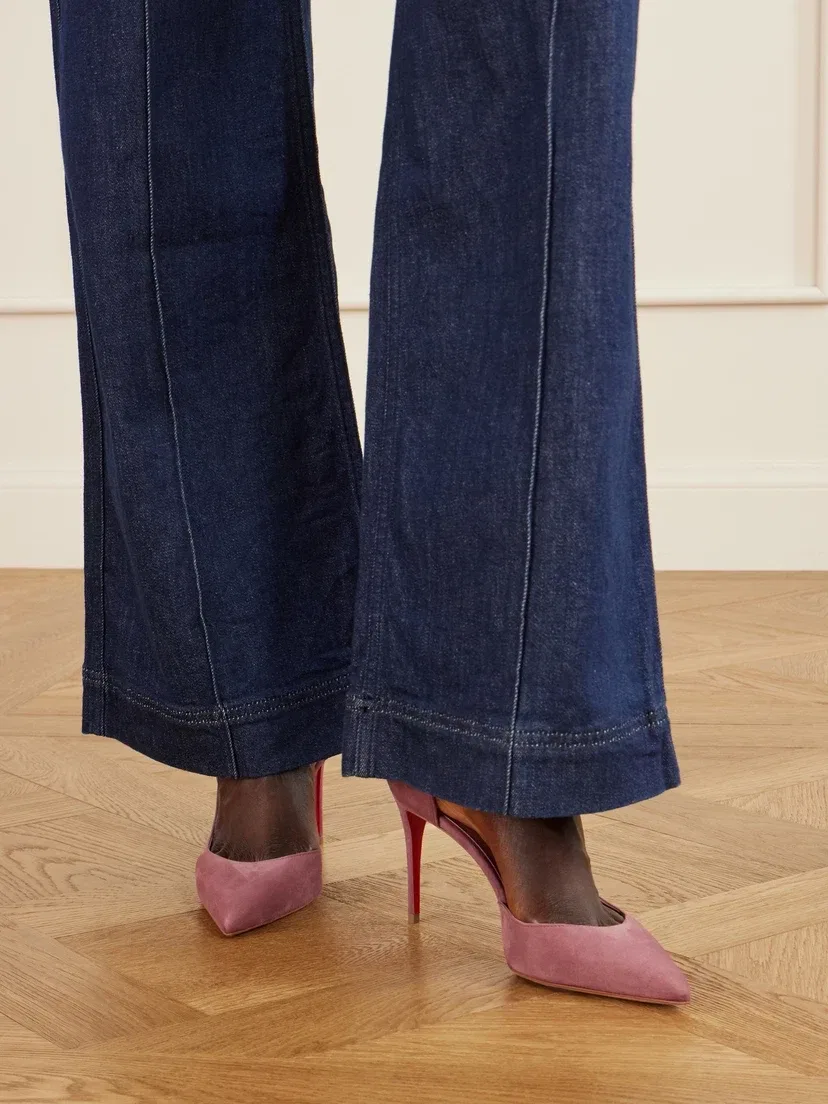 Замшевые туфли-лодочки Iriza 85 Christian Louboutin, розовый — фото 2