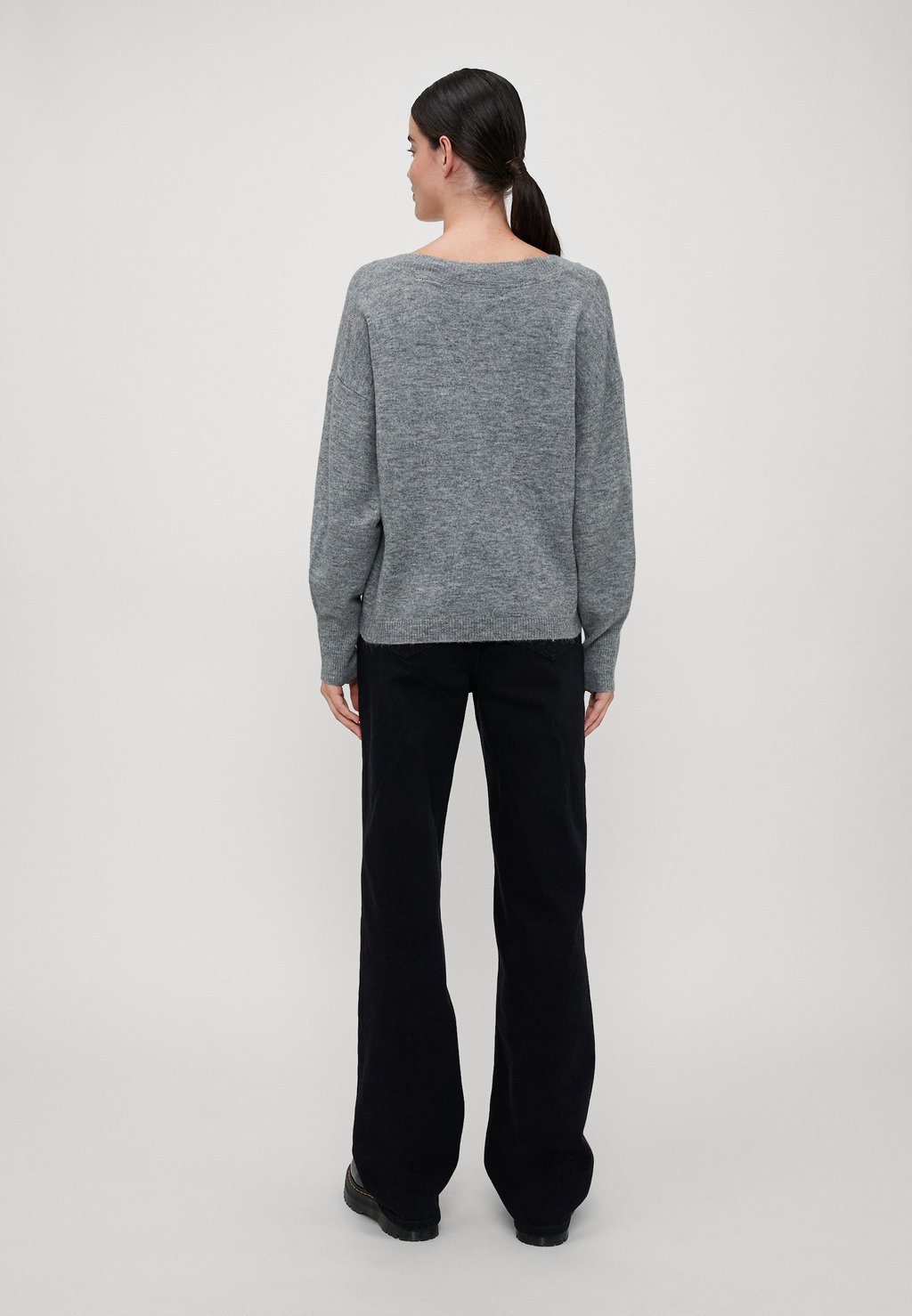 

Джемпер VMJUPITER V NECK PULLOVER Vero Moda Tall, серый